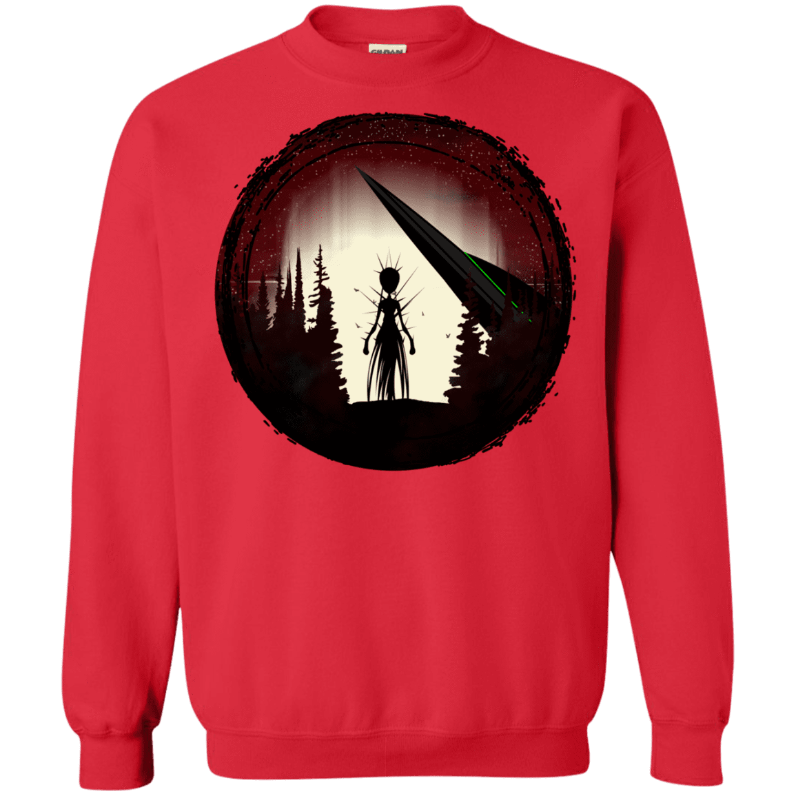 Sweatshirts Red / S Alien Armor Crewneck Sweatshirt