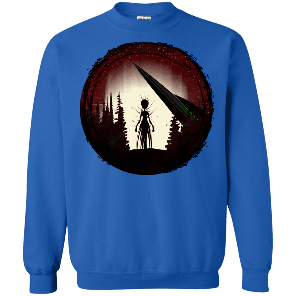 Sweatshirts Royal / S Alien Armor Crewneck Sweatshirt