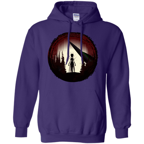Sweatshirts Purple / S Alien Armor Pullover Hoodie