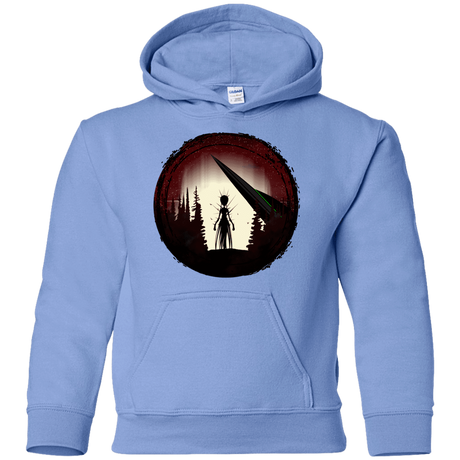 Sweatshirts Carolina Blue / YS Alien Armor Youth Hoodie
