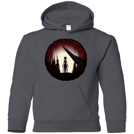 Sweatshirts Charcoal / YS Alien Armor Youth Hoodie