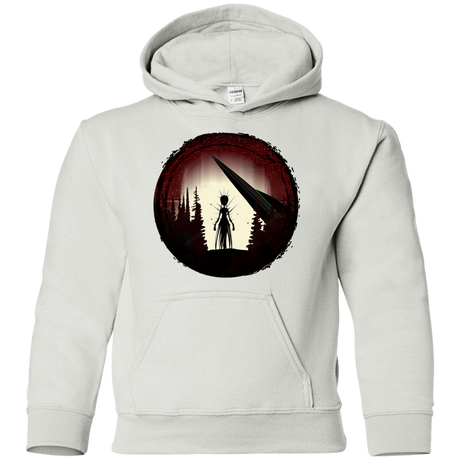 Sweatshirts White / YS Alien Armor Youth Hoodie