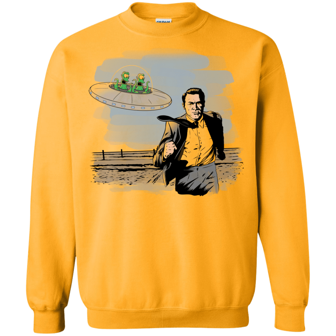 Alien Attack Crewneck Sweatshirt