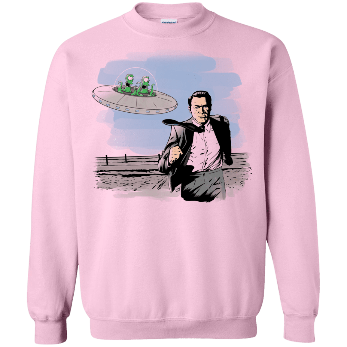 Alien Attack Crewneck Sweatshirt