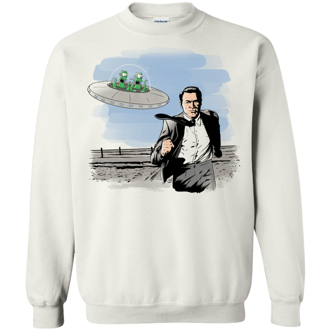 Alien Attack Crewneck Sweatshirt