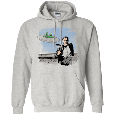 Sweatshirts Ash / Small Alien Attack Pullover Hoodie