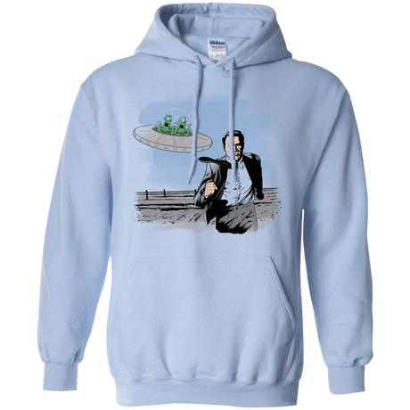 Sweatshirts Light Blue / Small Alien Attack Pullover Hoodie