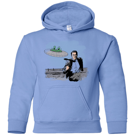 Sweatshirts Carolina Blue / YS Alien Attack Youth Hoodie