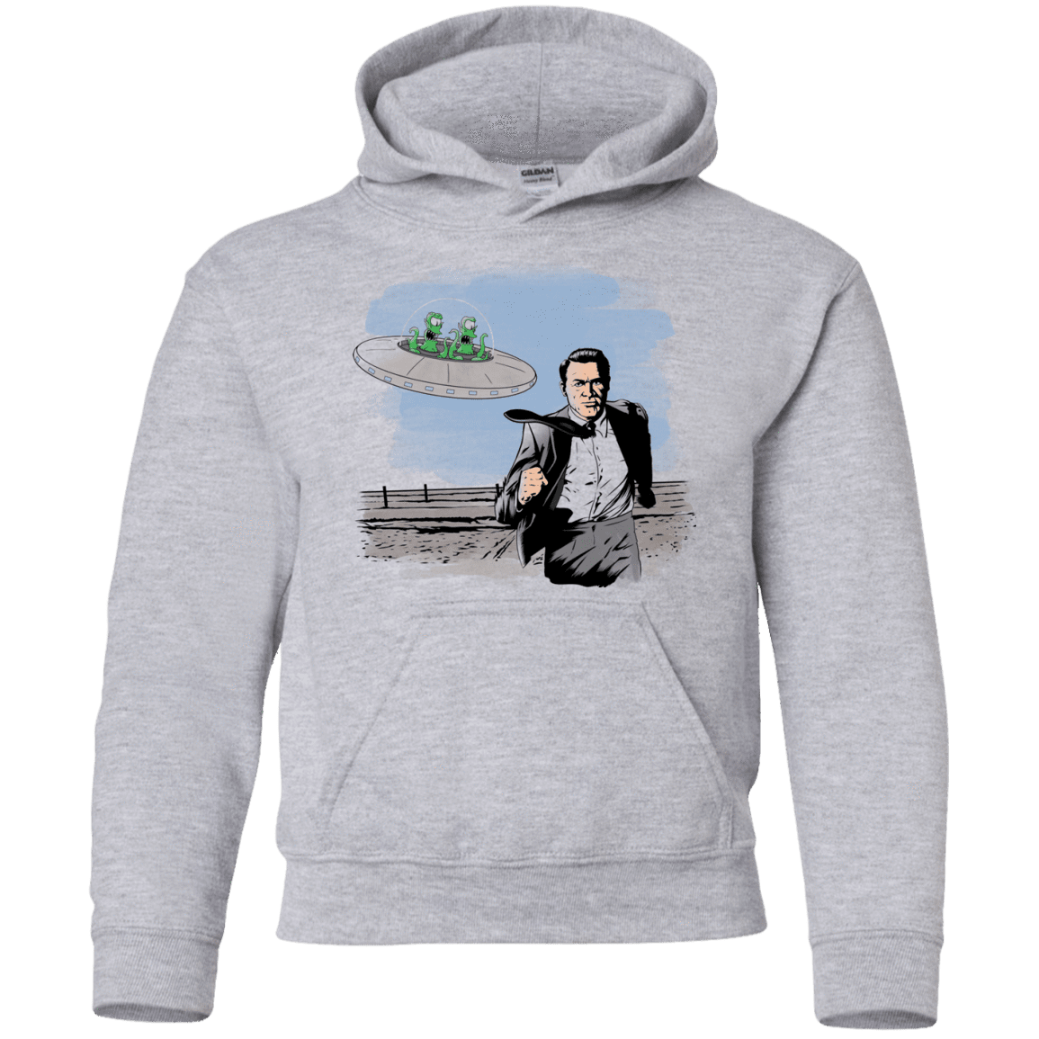 Alien Attack Youth Hoodie