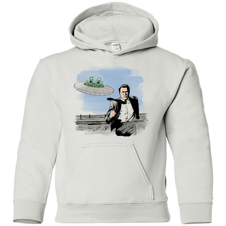 Sweatshirts White / YS Alien Attack Youth Hoodie