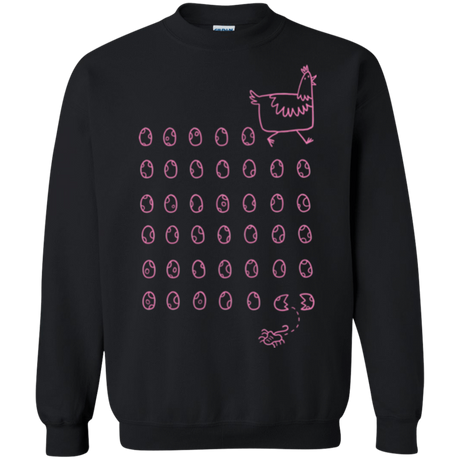 Sweatshirts Black / Small Alien Chicken Crewneck Sweatshirt