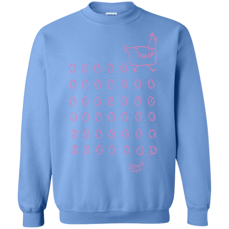 Sweatshirts Carolina Blue / Small Alien Chicken Crewneck Sweatshirt
