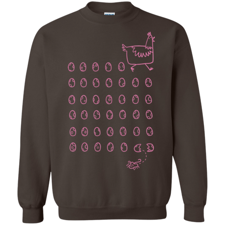 Sweatshirts Dark Chocolate / Small Alien Chicken Crewneck Sweatshirt