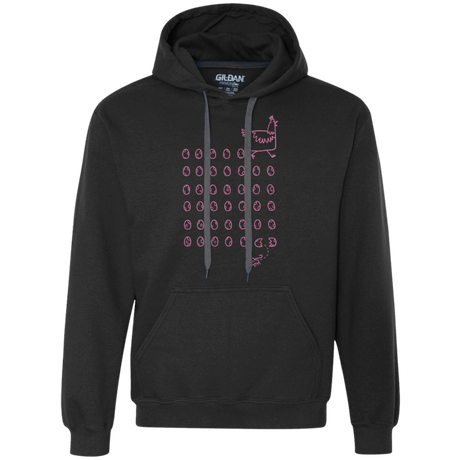 Sweatshirts Black / Small Alien Chicken Premium Fleece Hoodie