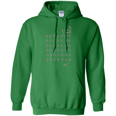 Sweatshirts Irish Green / Small Alien Chicken Pullover Hoodie