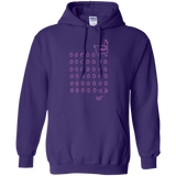 Sweatshirts Purple / Small Alien Chicken Pullover Hoodie