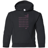 Sweatshirts Black / YS Alien Chicken Youth Hoodie