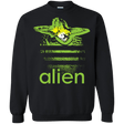 Sweatshirts Black / S Alien Crewneck Sweatshirt