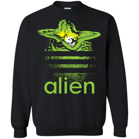 Sweatshirts Black / S Alien Crewneck Sweatshirt