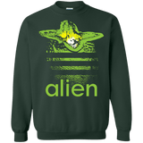 Sweatshirts Forest Green / S Alien Crewneck Sweatshirt