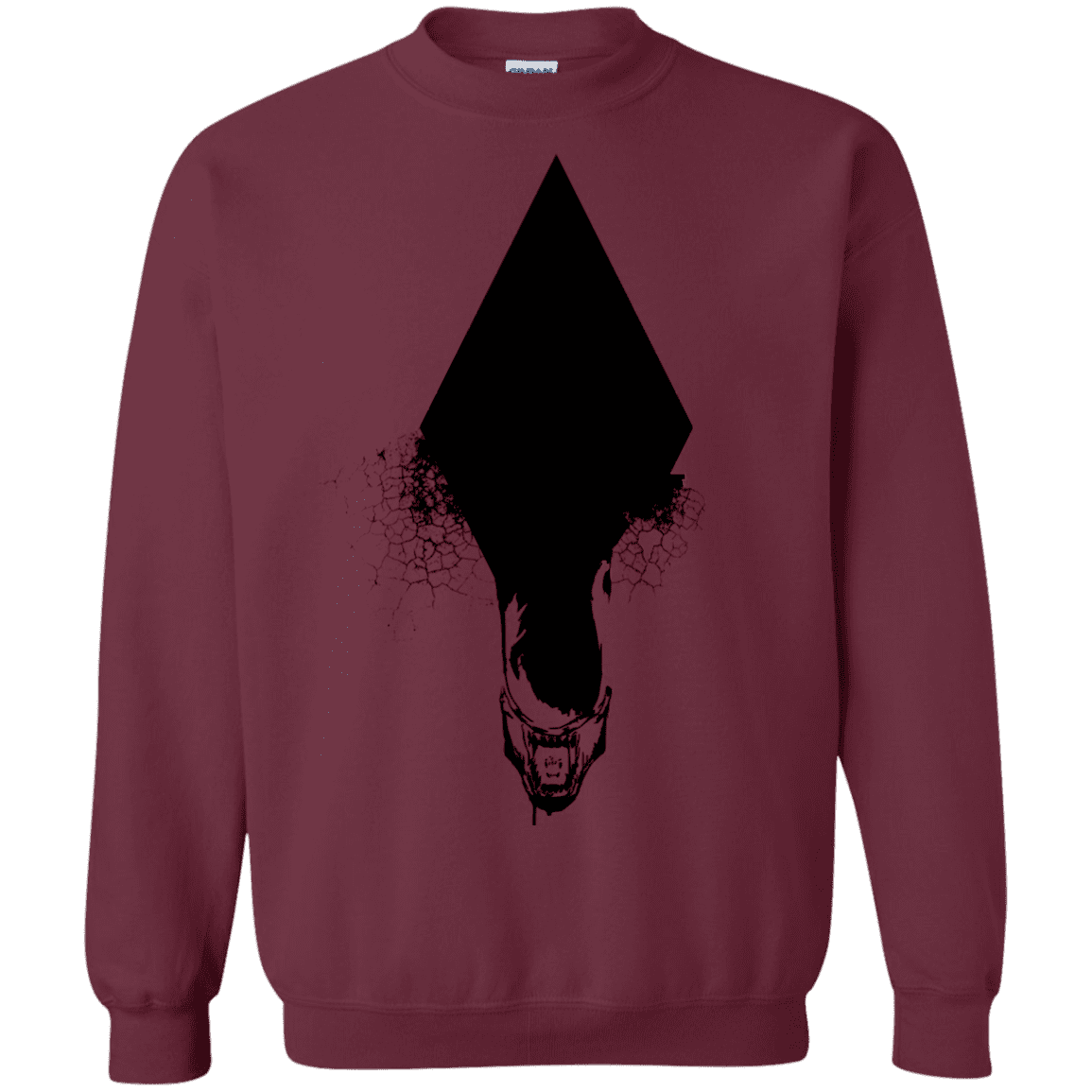 Sweatshirts Maroon / S Alien Crewneck Sweatshirt