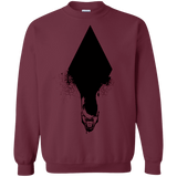 Sweatshirts Maroon / S Alien Crewneck Sweatshirt