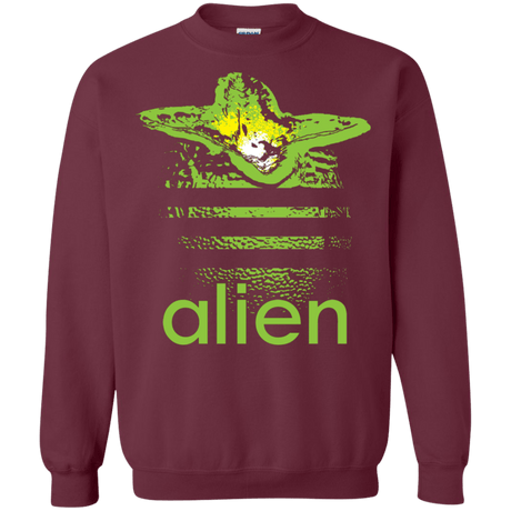 Sweatshirts Maroon / S Alien Crewneck Sweatshirt