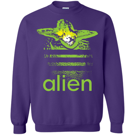 Sweatshirts Purple / S Alien Crewneck Sweatshirt