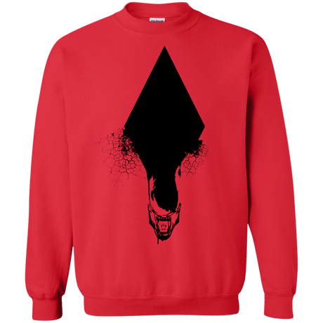 Sweatshirts Red / S Alien Crewneck Sweatshirt