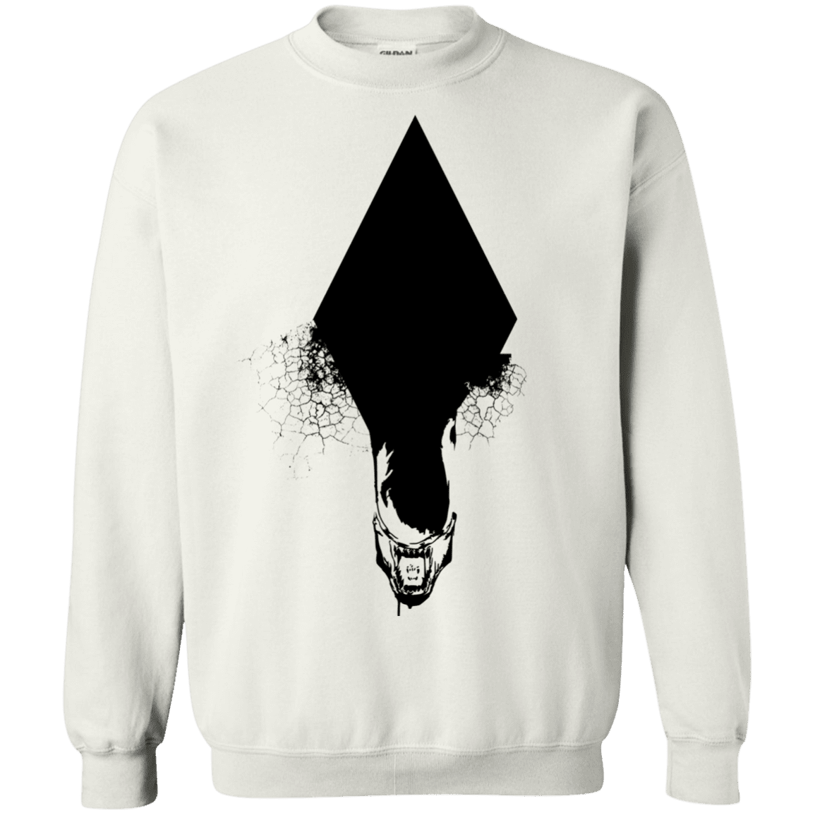 Sweatshirts White / S Alien Crewneck Sweatshirt