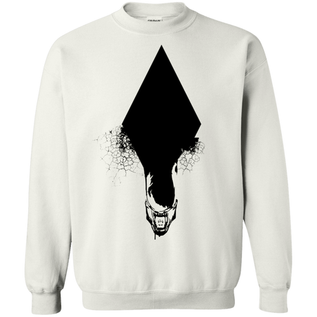 Sweatshirts White / S Alien Crewneck Sweatshirt