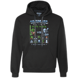 Sweatshirts Black / Small Alien Death Match Premium Fleece Hoodie
