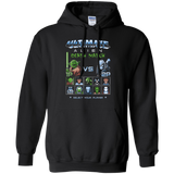 Sweatshirts Black / Small Alien Death Match Pullover Hoodie