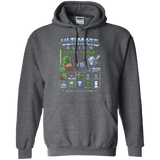 Sweatshirts Dark Heather / Small Alien Death Match Pullover Hoodie