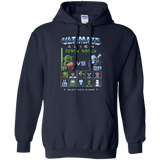 Sweatshirts Navy / Small Alien Death Match Pullover Hoodie