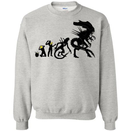 Sweatshirts Ash / Small Alien Evolution Crewneck Sweatshirt