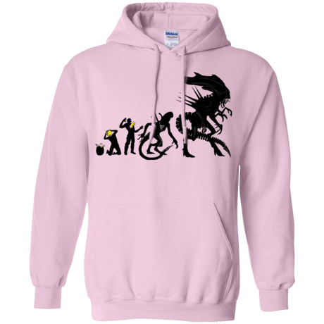 Sweatshirts Light Pink / Small Alien Evolution Pullover Hoodie