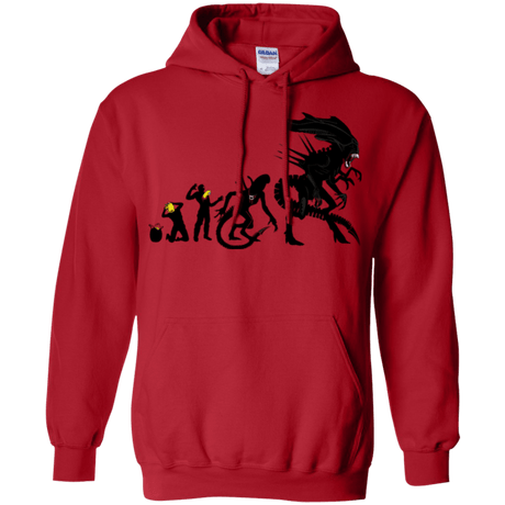 Sweatshirts Red / Small Alien Evolution Pullover Hoodie