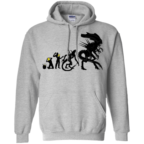 Sweatshirts Sport Grey / Small Alien Evolution Pullover Hoodie