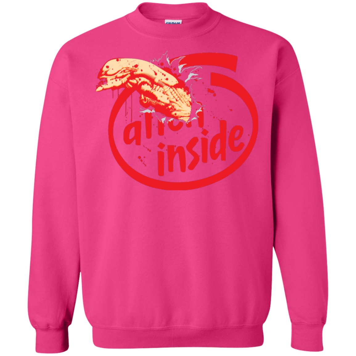 Sweatshirts Heliconia / S Alien Inside Crewneck Sweatshirt