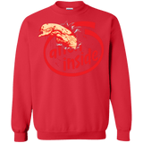 Sweatshirts Red / S Alien Inside Crewneck Sweatshirt