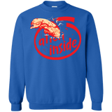 Sweatshirts Royal / S Alien Inside Crewneck Sweatshirt