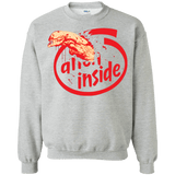 Sweatshirts Sport Grey / S Alien Inside Crewneck Sweatshirt