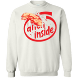 Sweatshirts White / S Alien Inside Crewneck Sweatshirt