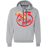 Sweatshirts Sport Grey / S Alien Inside Premium Fleece Hoodie