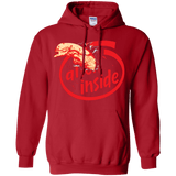 Sweatshirts Red / S Alien Inside Pullover Hoodie