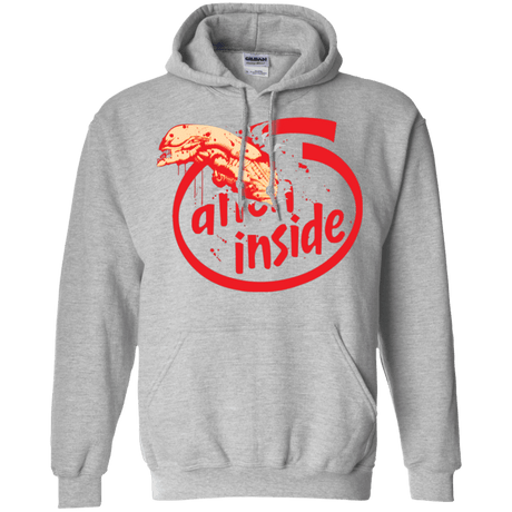Sweatshirts Sport Grey / S Alien Inside Pullover Hoodie