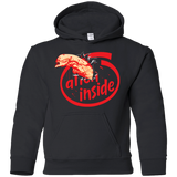 Sweatshirts Black / YS Alien Inside Youth Hoodie