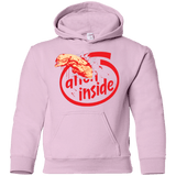 Sweatshirts Light Pink / YS Alien Inside Youth Hoodie