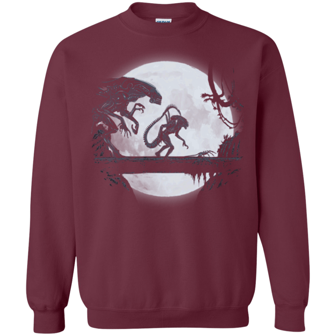 Sweatshirts Maroon / Small Alien Matata Crewneck Sweatshirt